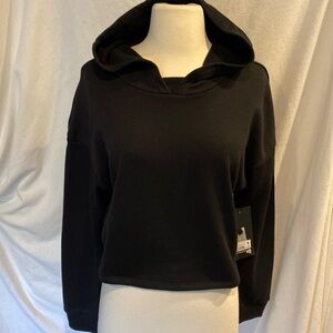 90 degree cropped sweatshirt hoodie